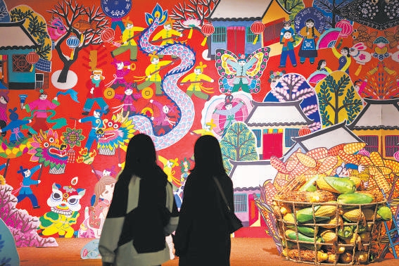 278幅农民画秀出最美家乡